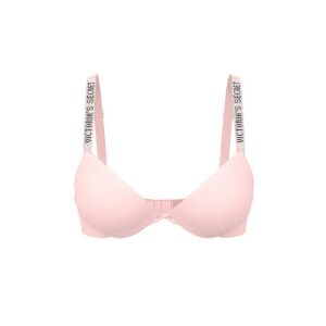 Bralette Shine Algodão Sem Fio Plunge Angel Pink