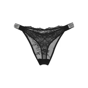 Calcinha Victoria's Secret Strass Preto
